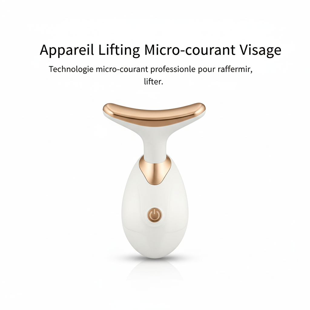 Appareil lifting visage professionnel à micro-courant