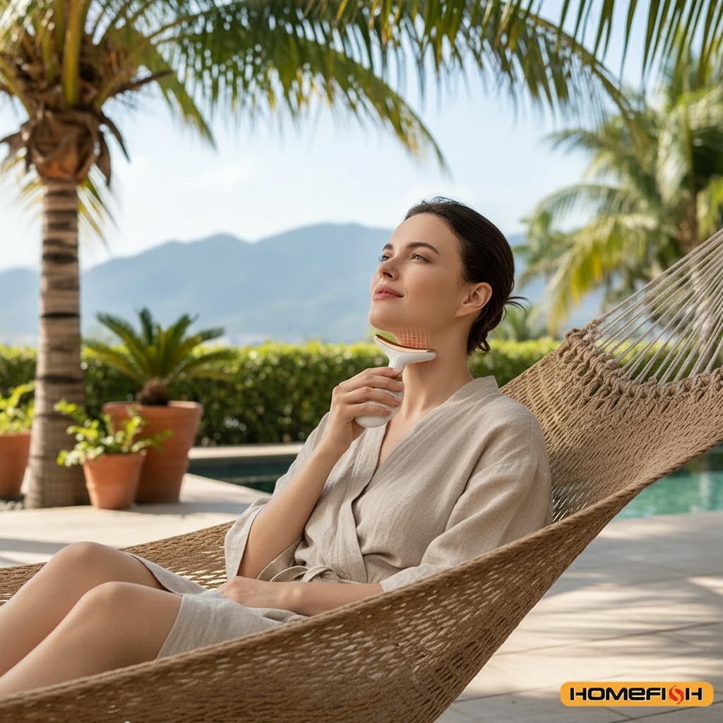 Appareil lifting visage professionnel à micro-courant